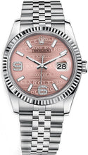 Load image into Gallery viewer, Rolex Datejust 36 Pink Diamond Jubilee Bracelet Watch 116234-0113