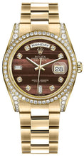 Load image into Gallery viewer, Rolex Day-Date 36 Diamond Gold Watch 118388-0135