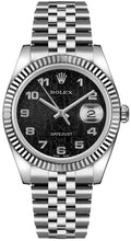 Load image into Gallery viewer, Rolex Datejust 36 Black Jubilee Dial Watch 116234