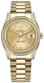 Rolex Day-Date 36 Yellow Gold Watch 118388-0036