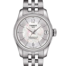 Load image into Gallery viewer, Tissot Ballade Powermatic 80 Automatic Mother of Pearl Dial Silver Steel Strap Watch For Women - T108.208.11.117.00