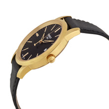 Load image into Gallery viewer, Tissot T Classic Dream Black Dial Black Leather Strap Watch for Men - T033.410.36.051.01