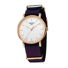 Load image into Gallery viewer, Tissot T Classic Everytime Medium White Dial Two Tone NATO Strap Watch for Men - T109.410.38.031.00