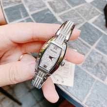 Load image into Gallery viewer, Bulova Crystal Collection Silver Dial Silver Steel Strap Watch for Women - 96L235
