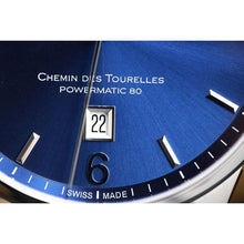 Load image into Gallery viewer, Tissot Chemin Des Tourelles Powermatic 80 Blue Dial Blue Leather Strap Watch for Men - T099.407.16.047.00