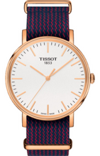 Load image into Gallery viewer, Tissot T Classic Everytime Medium White Dial Two Tone NATO Strap Watch for Men - T109.410.38.031.00