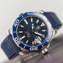 Load image into Gallery viewer, Tag Heuer Aquaracer Blue Dial Watch for Men - WAY201B.FT6150