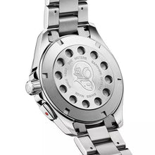 Load image into Gallery viewer, Tag Heuer Aquaracer Quartz Black Dial Silver Steel Strap Watch for Men - WAY111Z.BA0928