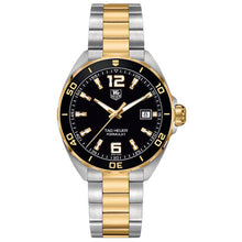 Load image into Gallery viewer, Tag Heuer Formula 1 Quartz Black Dial Two Tone Steel Strap Watch for Men - WAZ1121.BB0879