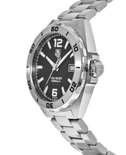 Load image into Gallery viewer, Tag Heuer Formula 1 Automatic Black Dial Silver Steel Strap Watch for Men - WAZ2113.BA0875
