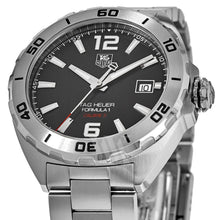Load image into Gallery viewer, Tag Heuer Formula 1 Automatic Black Dial Silver Steel Strap Watch for Men - WAZ2113.BA0875