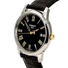 Load image into Gallery viewer, Tissot T Classic Dream Black Dial Black Leather Strap Watch for Men - T033.410.26.053.01