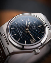 Load image into Gallery viewer, Tissot PRX Powermatic 80 Blue Dial Silver Steel Strap Watch for Men - T137.207.11.041.00