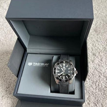 Load image into Gallery viewer, Tag Heuer Aquaracer Black Dial Watch for Men - WAY111A.FT6151