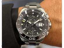 Load image into Gallery viewer, Tag Heuer Aquaracer Black Dial Watch for Men - CAY211A.BA0927