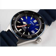 Load image into Gallery viewer, Seiko Prospex PADI Special Edition Divers 200M Blue Dial Blue Rubber Strap Watch For Men - SPB071J1