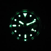 Load image into Gallery viewer, Seiko Automatic SKX GMT Yuto Horigome Limited Edition Black Dial Black Steel Strap Watch For Men - SSK027K1