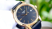 Load image into Gallery viewer, Tissot T Classic Dream Black Dial Black Leather Strap Watch for Men - T033.410.36.051.01