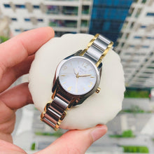 Load image into Gallery viewer, Tissot T Wave Mother of Pearl Dial Two Tone Steel Strap Watch for Women - T023.210.22.117.00