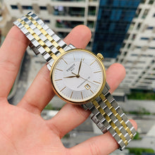 Load image into Gallery viewer, Tissot Carson Premium Powermatic 80 White Dial Two Tone Steel Strap Watch For Men - T122.407.22.031.00