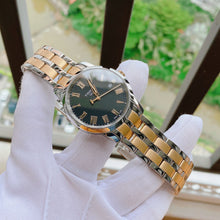 Load image into Gallery viewer, Tissot T Classic Dream Black Dial Two Tone Steel Strap Watch for Men - T033.410.22.053.01