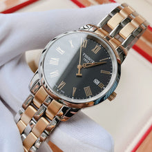 Load image into Gallery viewer, Tissot T Classic Dream Black Dial Two Tone Steel Strap Watch for Men - T033.410.22.053.01