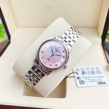 Load image into Gallery viewer, Tissot T Classic Carson Premium Pink Dial Silver Steel Strap Watch for Women - T122.210.11.159.00