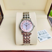 Load image into Gallery viewer, Tissot T Classic Carson Premium Pink Dial Silver Steel Strap Watch for Women - T122.210.11.159.00