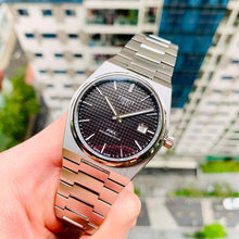 Load image into Gallery viewer, Tissot PRX Powermatic 80 Black Dial Silver Steel Strap Watch for Men - T137.407.11.051.00