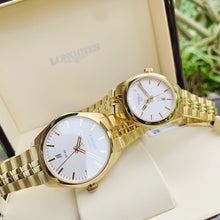Load image into Gallery viewer, Tissot T Classic PR 100 Quartz White Dial Gold Steel Strap Watch for Men - T101.410.33.031.00