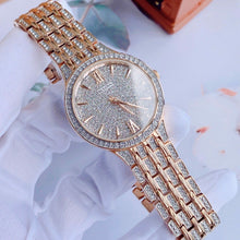 Load image into Gallery viewer, Bulova Crystal Collection Silver Crystals Dial Two Tone Steel Strap Watch for Women - 98L235