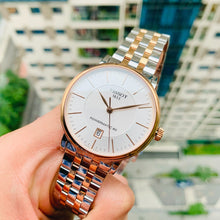 Load image into Gallery viewer, Tissot Carson Premium Powermatic 80 White Dial Two Tone Steel Strap Watch For Men - T122.407.22.031.01