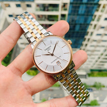 Load image into Gallery viewer, Tissot Carson Premium Powermatic 80 White Dial Two Tone Steel Strap Watch For Men - T122.407.22.031.01