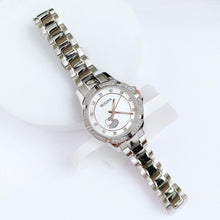Load image into Gallery viewer, Bulova Crystal Collection Mother of Pearl Dial Silver Steel Strap Watch for Women - 98L232
