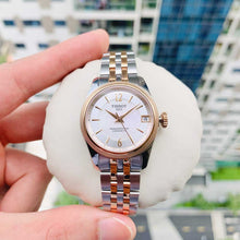 Load image into Gallery viewer, Tissot Ballade Powermatic 80 Cosc Mother of Pearl Dial Two Tone Steel Strap Watch For Women - T108.208.22.117.01