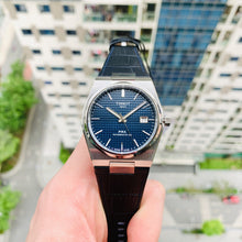 Load image into Gallery viewer, Tissot PRX Powermatic 80 Blue Dial Blue Leather Strap Watch for Men - T137.407.16.041.00