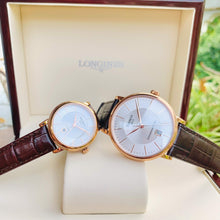 Load image into Gallery viewer, Tissot T Classic Carson Premium White Dial Brown Leather Strap Watch for Women - T122.207.36.031.00
