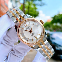 Load image into Gallery viewer, Tissot Ballade Powermatic 80 Mother of Pearl Silver Dial Two Tone Steel Strap Watch For Women - T108.208.22.117.00