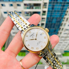 Load image into Gallery viewer, Tissot T Classic Le Locle Powermatic 80 Silver Dial Two Tone Steel Strap Watch For Men - T0064072203301