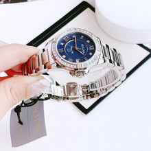 Load image into Gallery viewer, Bulova Marine Star Blue Dial Silver Steel Strap Watch for Women - 96R215