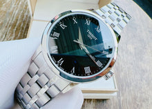 Load image into Gallery viewer, Tissot T Classic Dream Black Dial Silver Steel Strap Watch for Men - T033.410.11.053.01