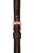 Load image into Gallery viewer, Tissot T Classic Carson White Dial Brown Leather Strap Watch For Women - T085.207.36.013.00