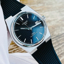 Load image into Gallery viewer, Tissot PRX Powermatic 80 Black Dial Black Rubber Strap Watch for Men - T137.407.17.051.00