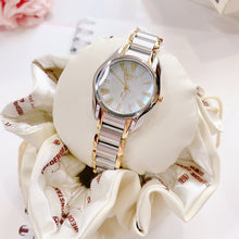 Load image into Gallery viewer, Tissot T Wave Mother of Pearl Dial Two Tone Steel Strap Watch for Women - T023.210.22.117.00