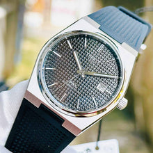 Load image into Gallery viewer, Tissot PRX Powermatic 80 Black Dial Black Rubber Strap Watch for Men - T137.407.17.051.00