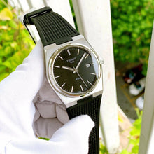 Load image into Gallery viewer, Tissot PRX Black Dial Black Rubber Strap Watch For Men - T137.410.17.051.00