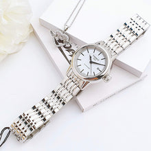 Load image into Gallery viewer, Tissot T Classic Carson Automatic White Dial Silver Steel Strap Watch For Women - T085.207.11.011.00
