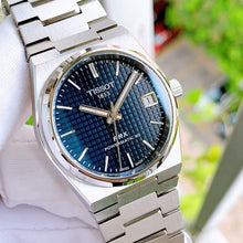 Load image into Gallery viewer, Tissot PRX Powermatic 80 Blue Dial Silver Steel Strap Watch for Men - T137.207.11.041.00