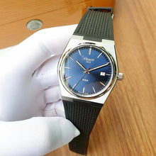 Load image into Gallery viewer, Tissot PRX Blue Dial Black Rubber Strap Watch For Men - T137.410.17.041.00