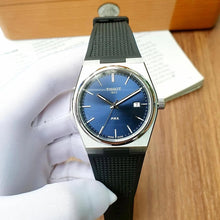 Load image into Gallery viewer, Tissot PRX Blue Dial Black Rubber Strap Watch For Men - T137.410.17.041.00